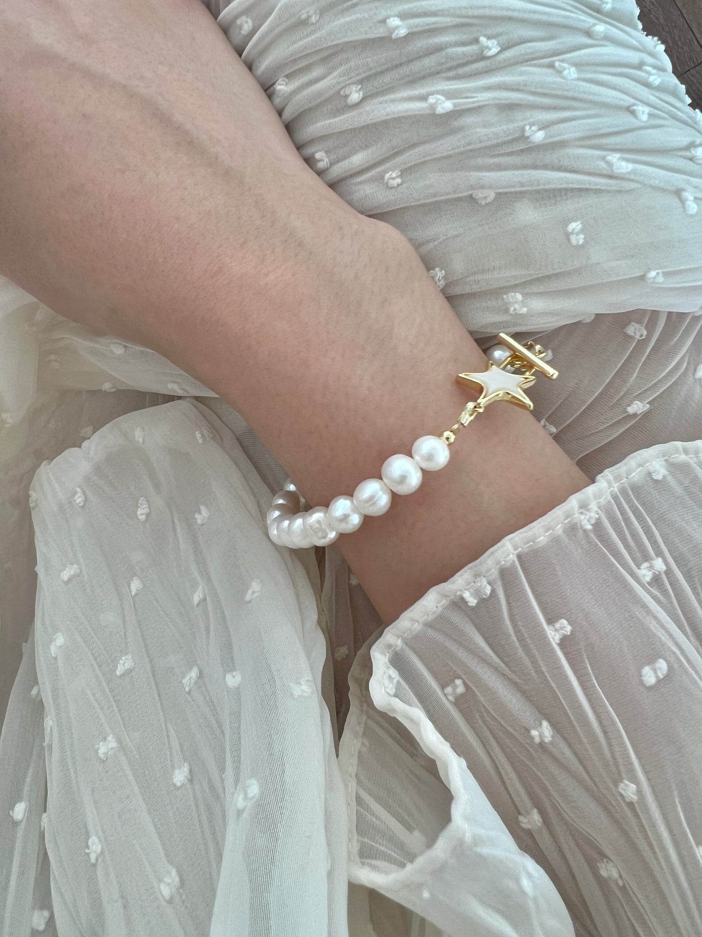 Little Star Pearl Bracelet