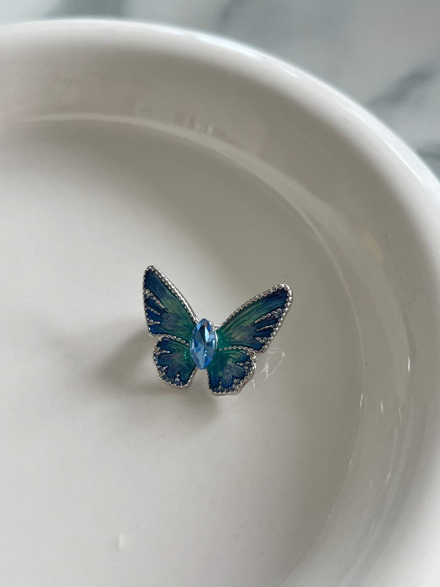 Oceanic Butterfly Brooch