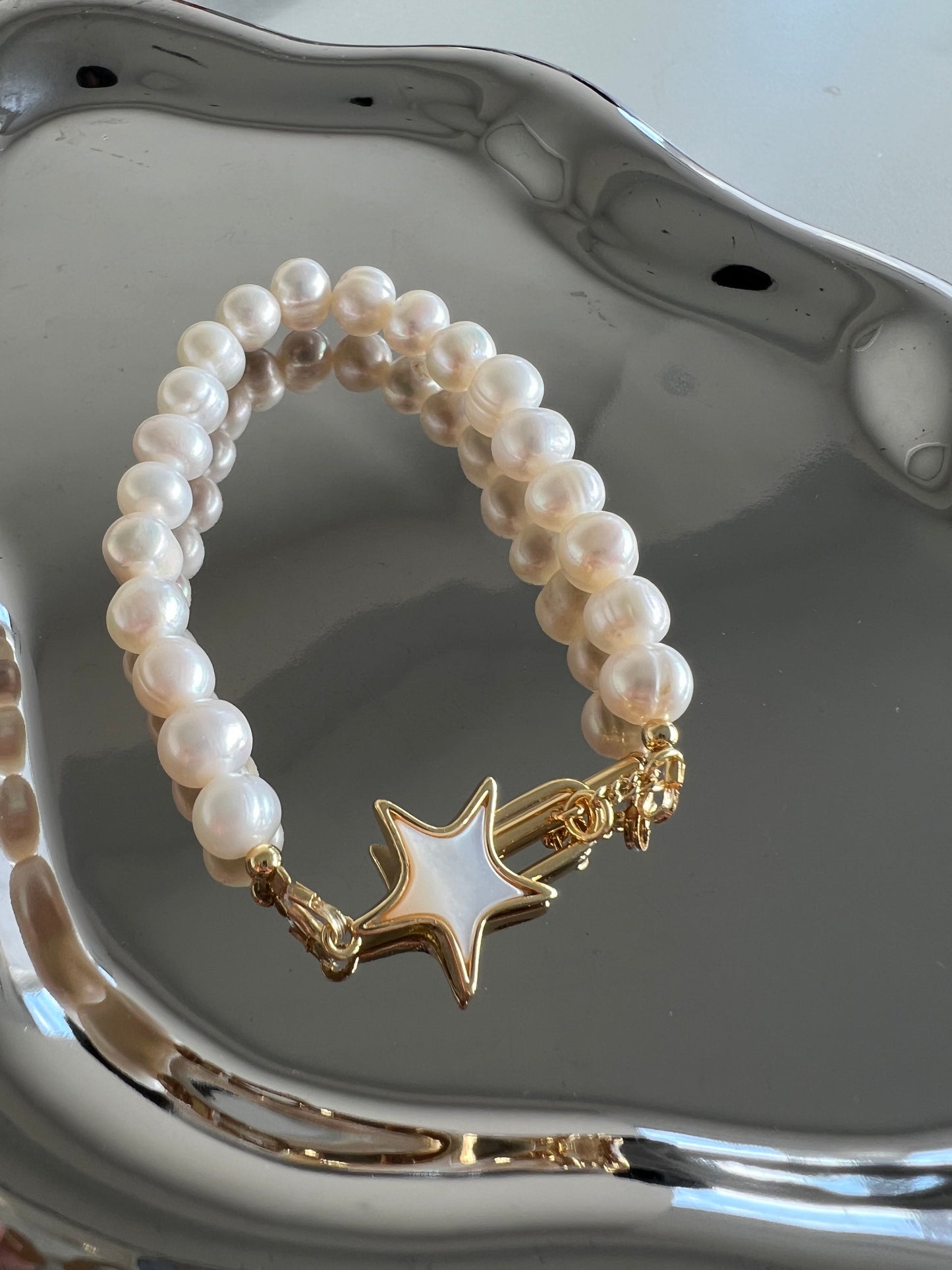 Little Star Pearl Bracelet