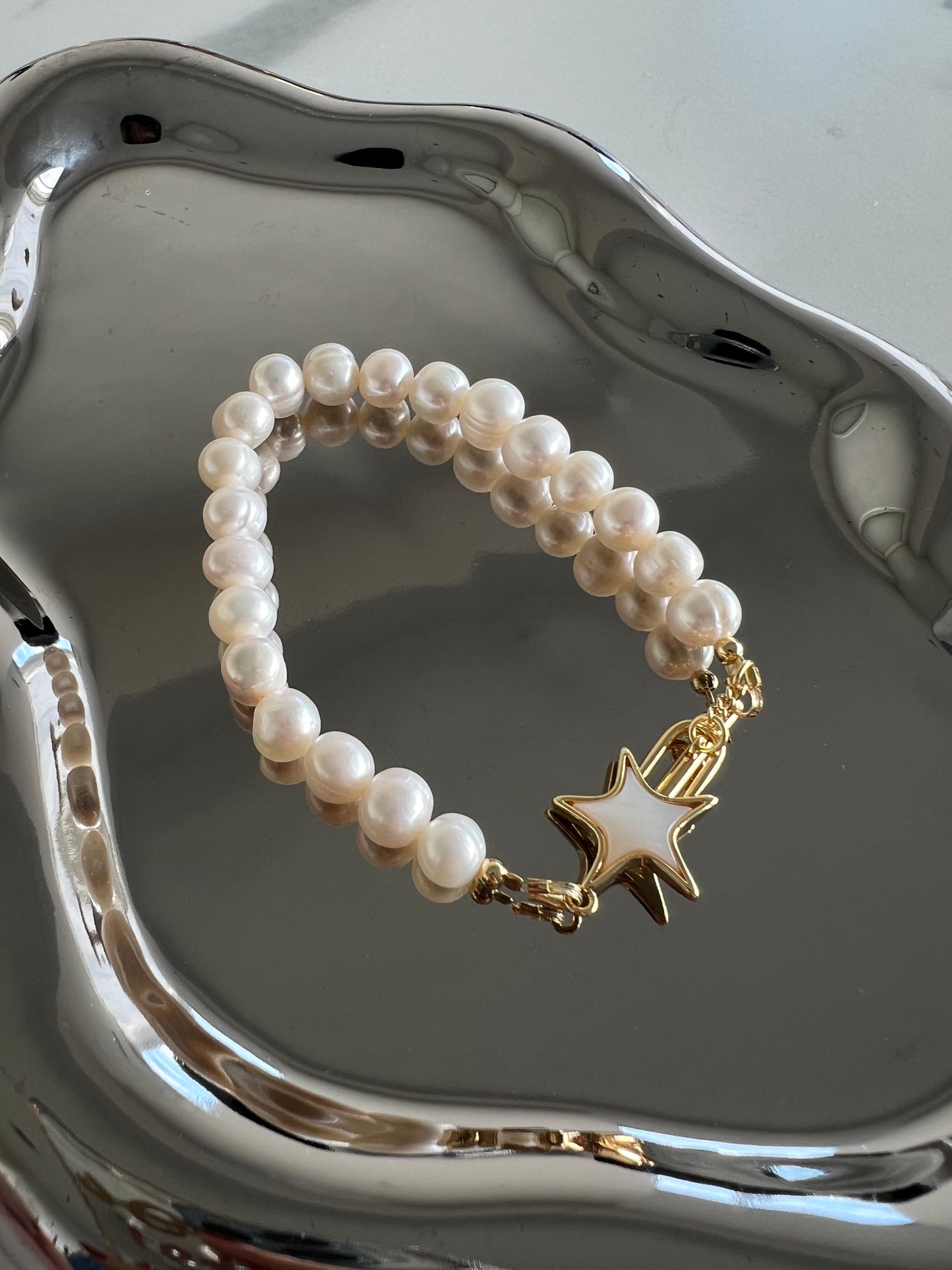 Little Star Pearl Bracelet