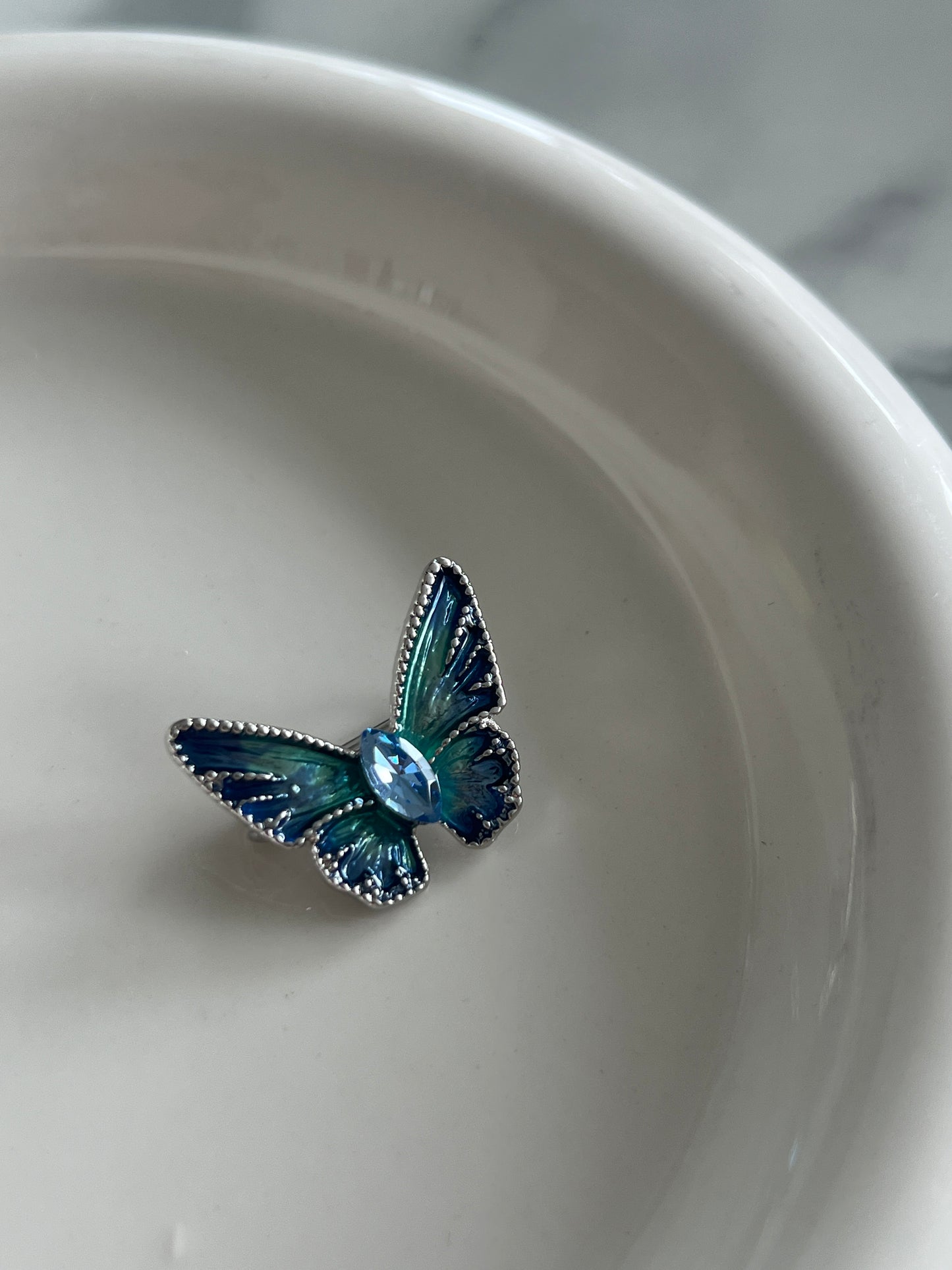 Oceanic Butterfly Brooch