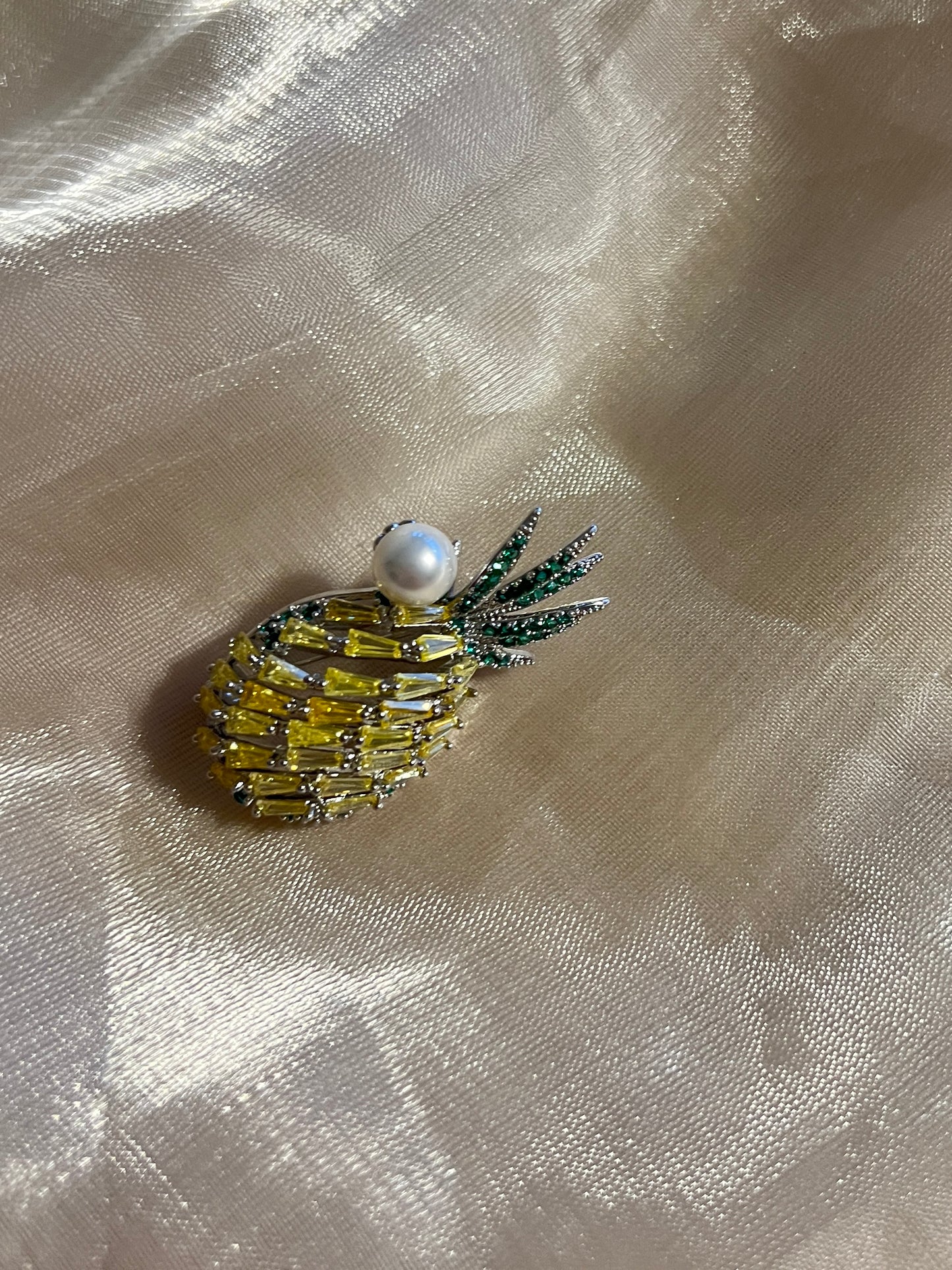 Pineapple Brooch