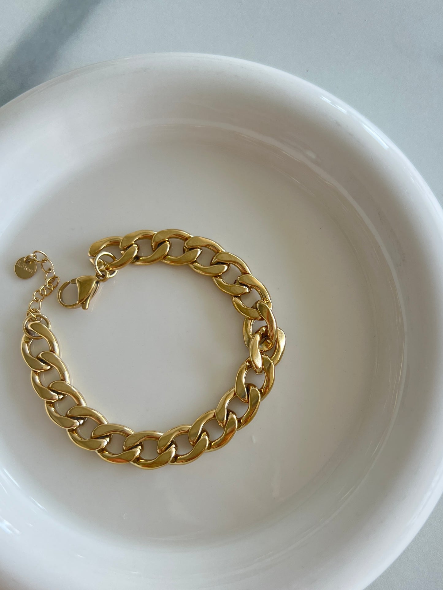 Golden Cuban Bracelet