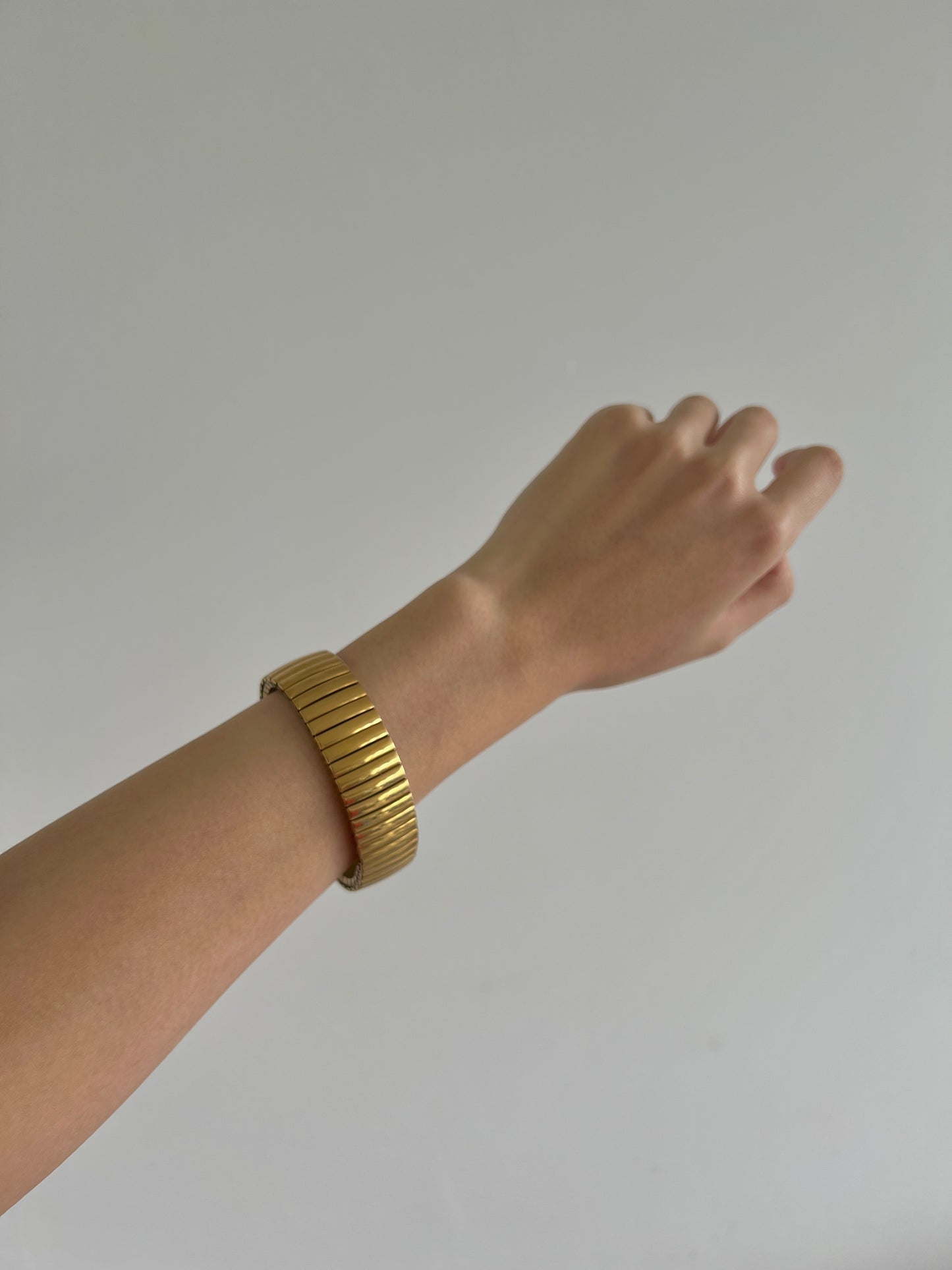 Gold Chic Stainless Cuba Band