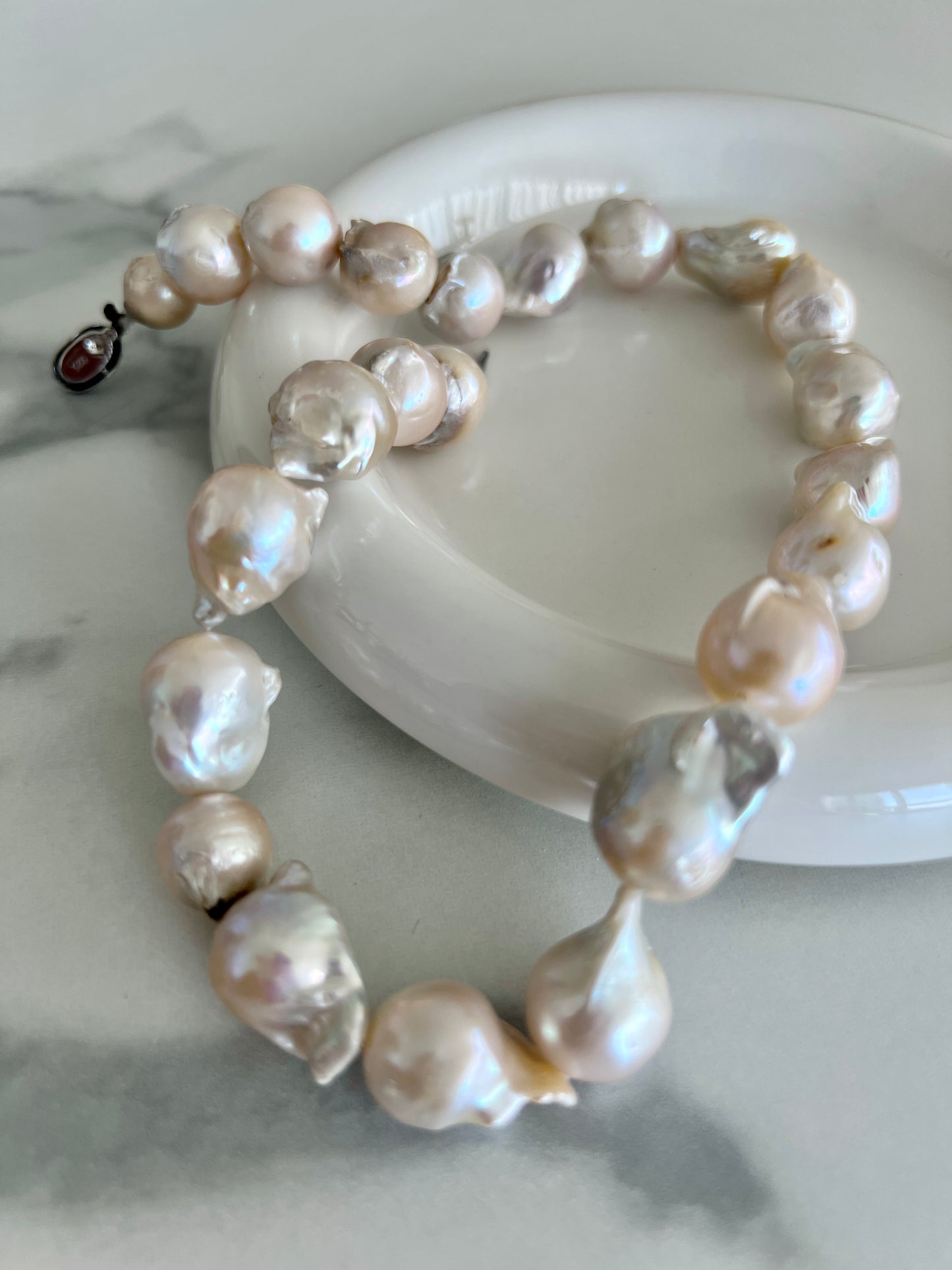 Ocean's Treasure Baroque Pearl Necklace