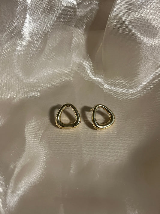 Triangle Hoop Earrings