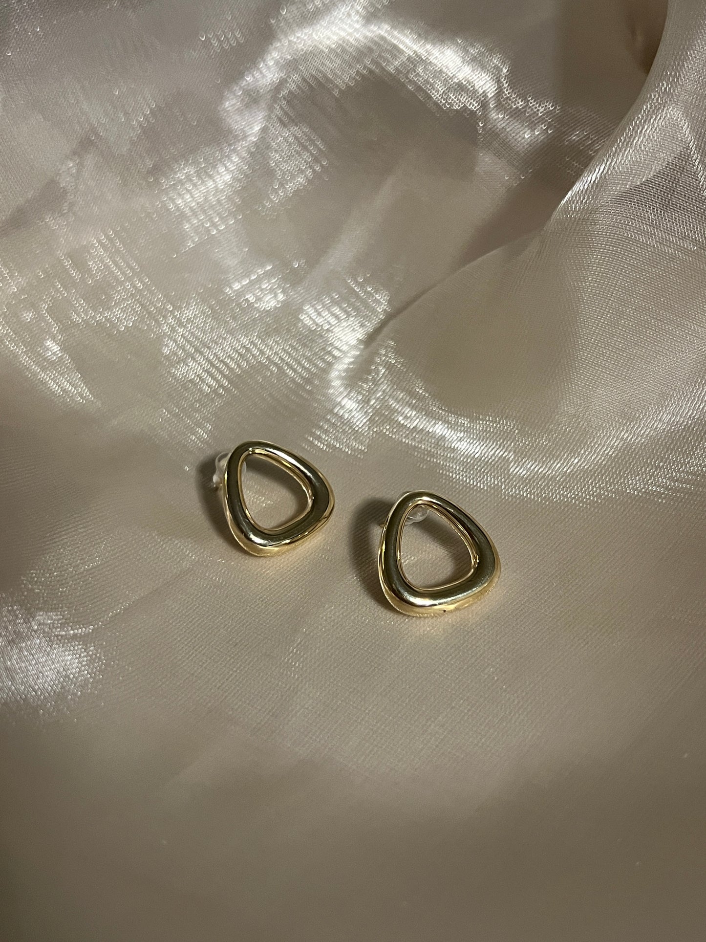 Triangle Hoop Earrings