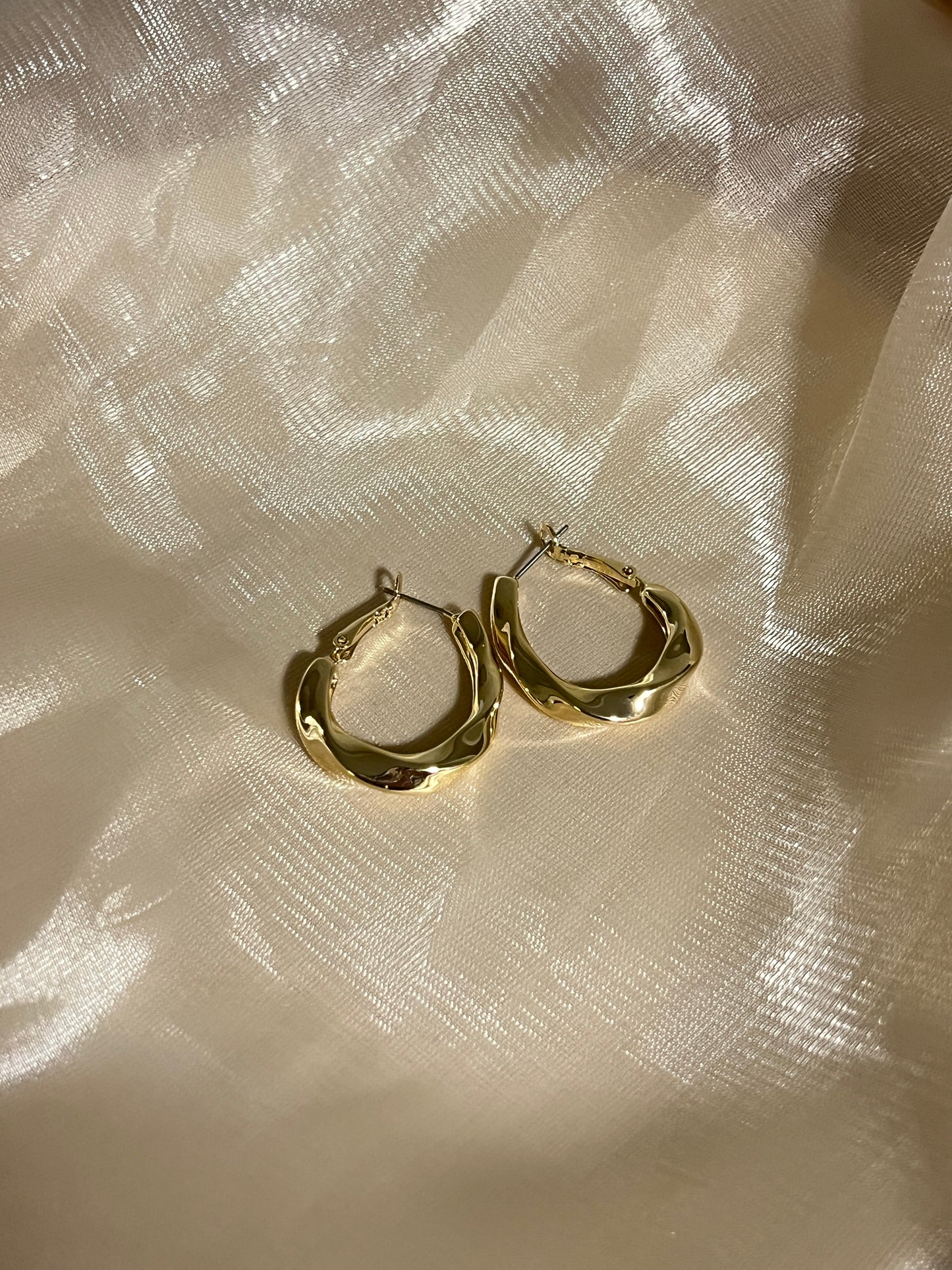 Monaco Gold Hoops