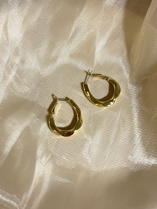 Monaco Gold Hoops