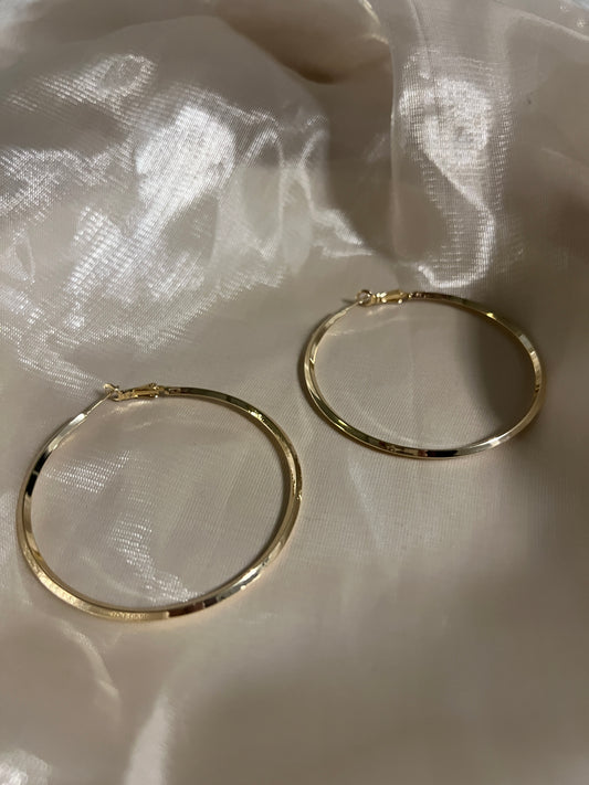 Bonito Gold Hoops