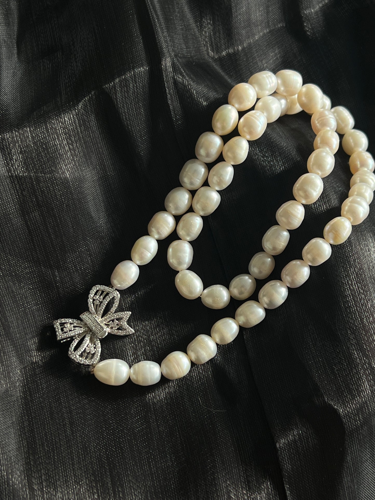 Papillon Pearl Necklace