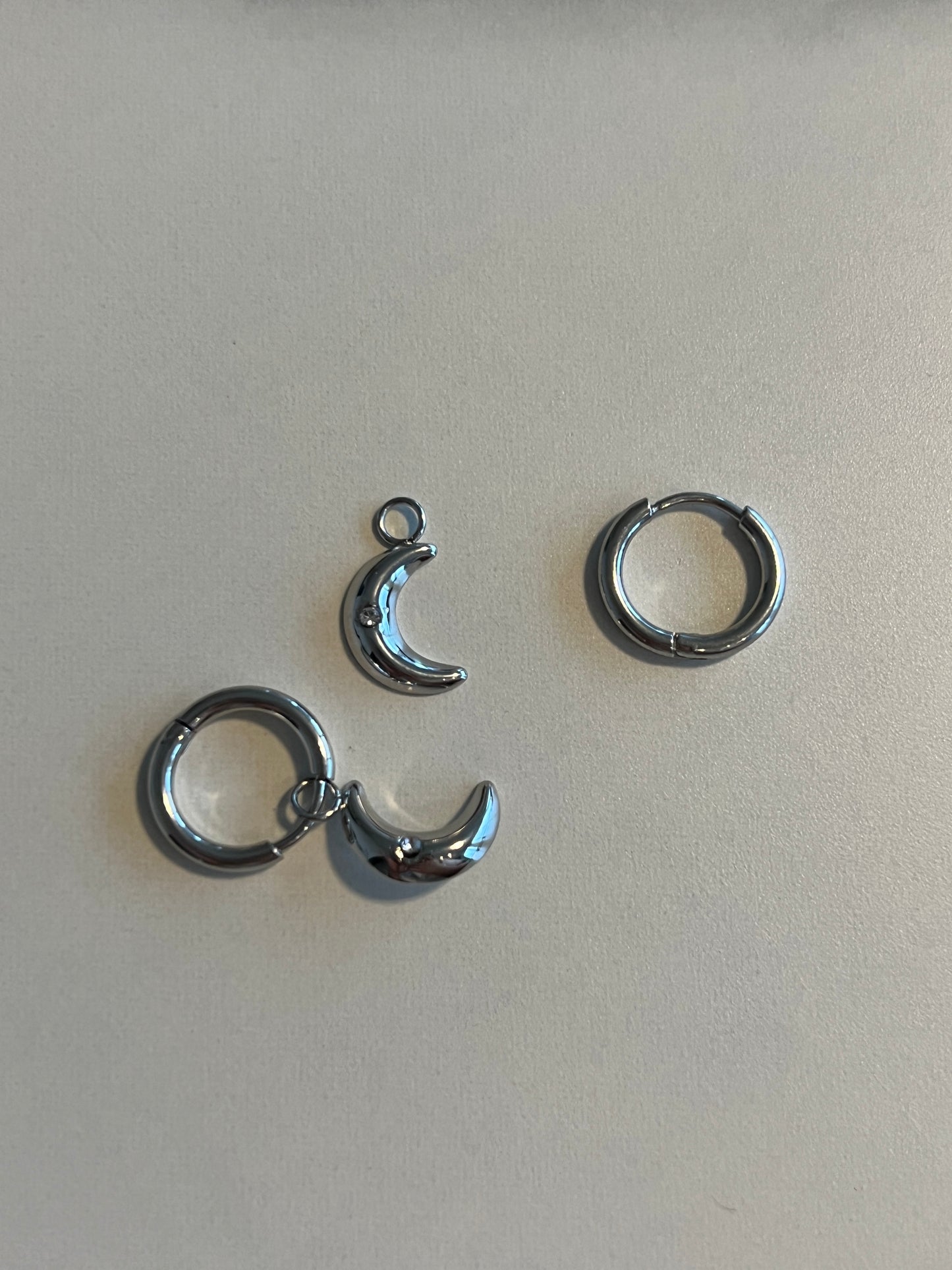 Luna Dangling Moon Earrings