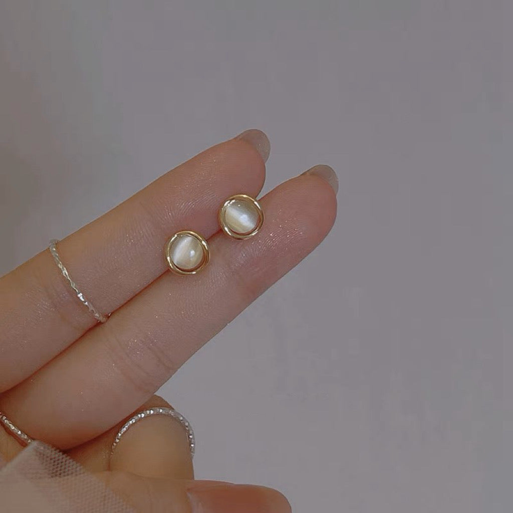 Lila Pearl Wraps Earrings